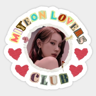 Miyeon Lovers Club (G)-idle Sticker